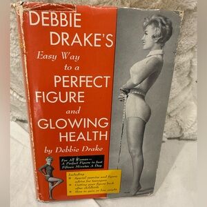 Cool Vintage book from 1963 Debbie Drake's Fitness Book